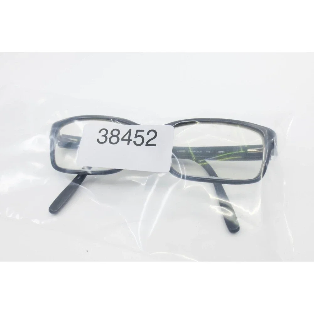 Joseph Abboud JA4033 001 Black Rectangular Eyeglasses Frames 145mm Mens Designer